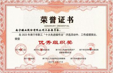 喜報(bào) | 南寧明陽(yáng)制糖公司職工“金點(diǎn)子”入選南寧市職工“十大先進(jìn)操作法”